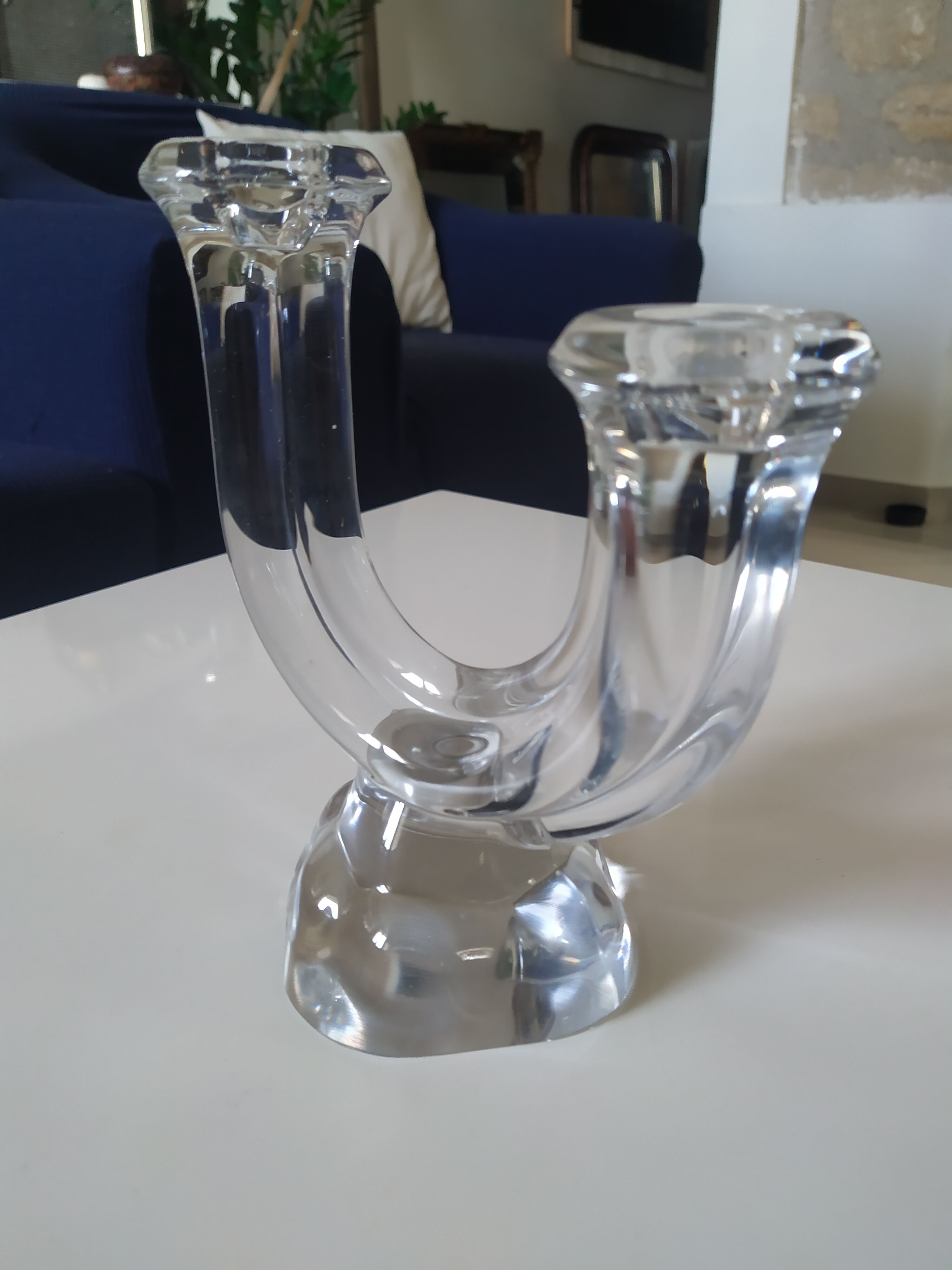 Chandelier crystallerie of Vanne Le Châtel