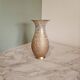 Porcelain vase with golden floral decoration by Johann Seltmann