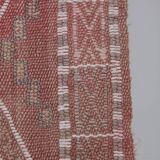 Vintage Turkish rug from Oushak, hand-woven 85x293 cm