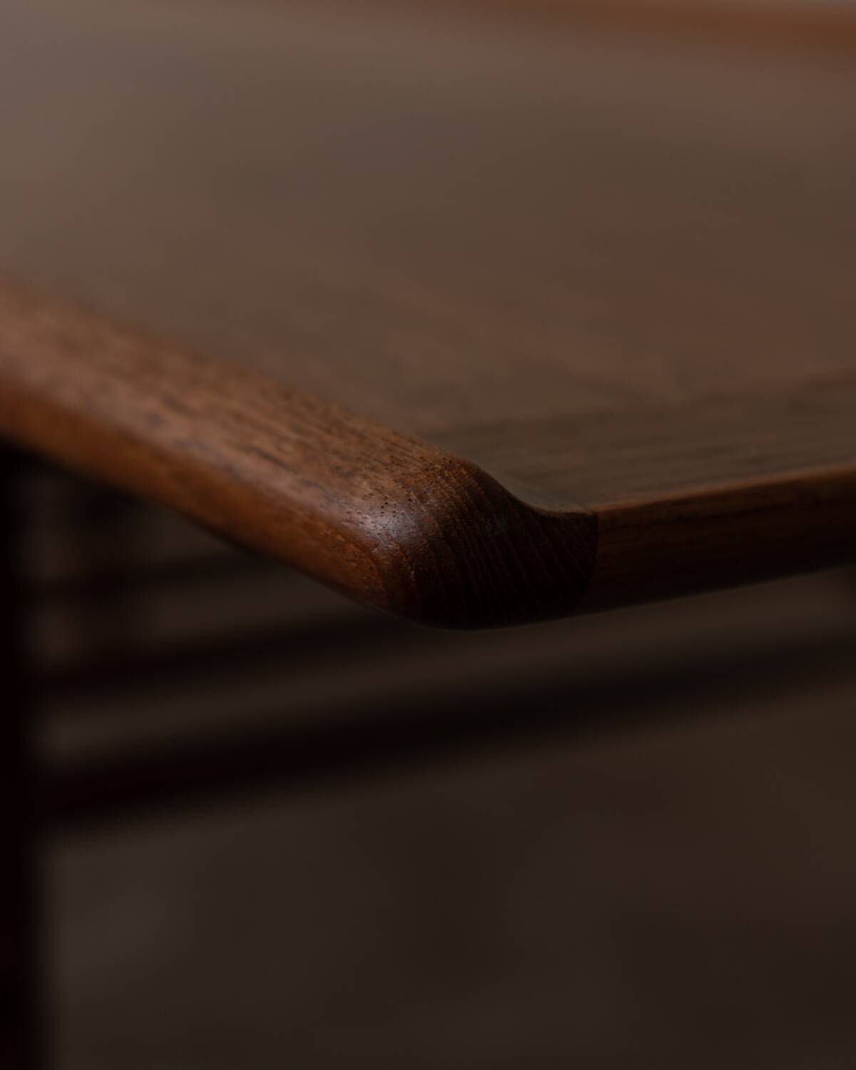 Danish Teak Coffee Table with Slatted Shelf, Grete Jalk 1960s