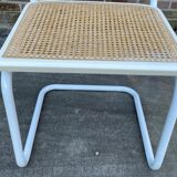 Set of 4 Cesca b32 model chairs in white