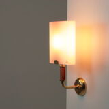 Pair of wall lamps Murano Vetri, Italy 1960s