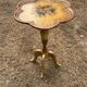 Florentine side table in gilded wood – Italy, 1950s-1960s, unusual and full of poetry.