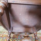 Oval oak table