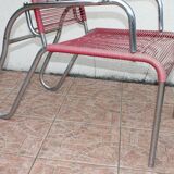 Reclining scoubidou chair
