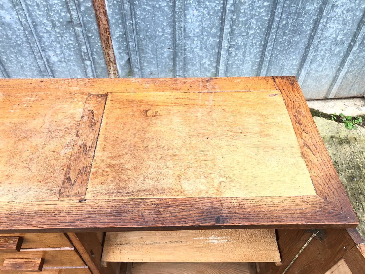 Vintage René Gabriel oak sideboard