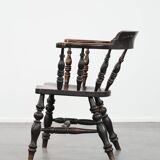 Antique English captain's chair /  desk chair from the early 19th century