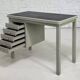 1950s metal and industrial style desk