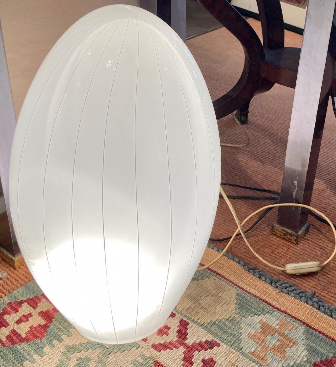 Lampe à poser en verre de Murano par Lino Tagliapietra pour Effetre