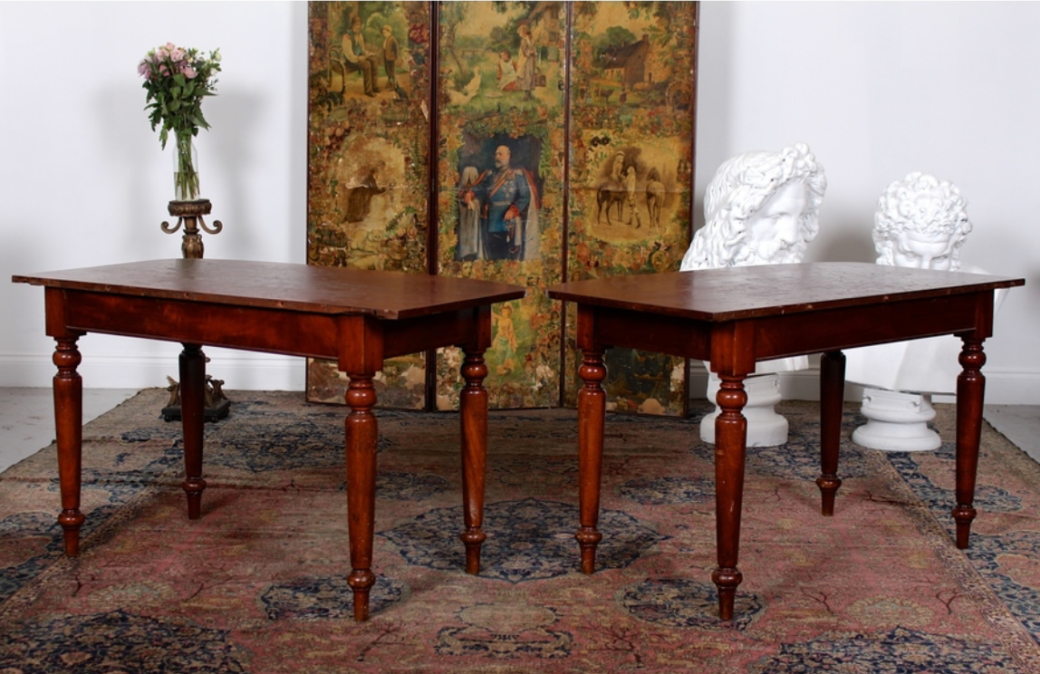 Victorian dining table mahogany