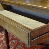 Bureau d'appoint avec un tiroir et étagère en hêtre 90 x 45 cm