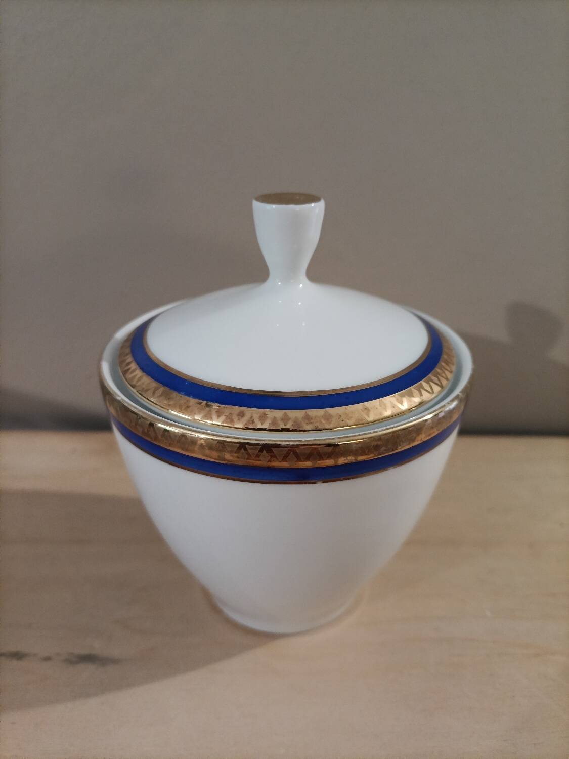 Retro sugar bowl Hertel Jacob Bavaria Germany