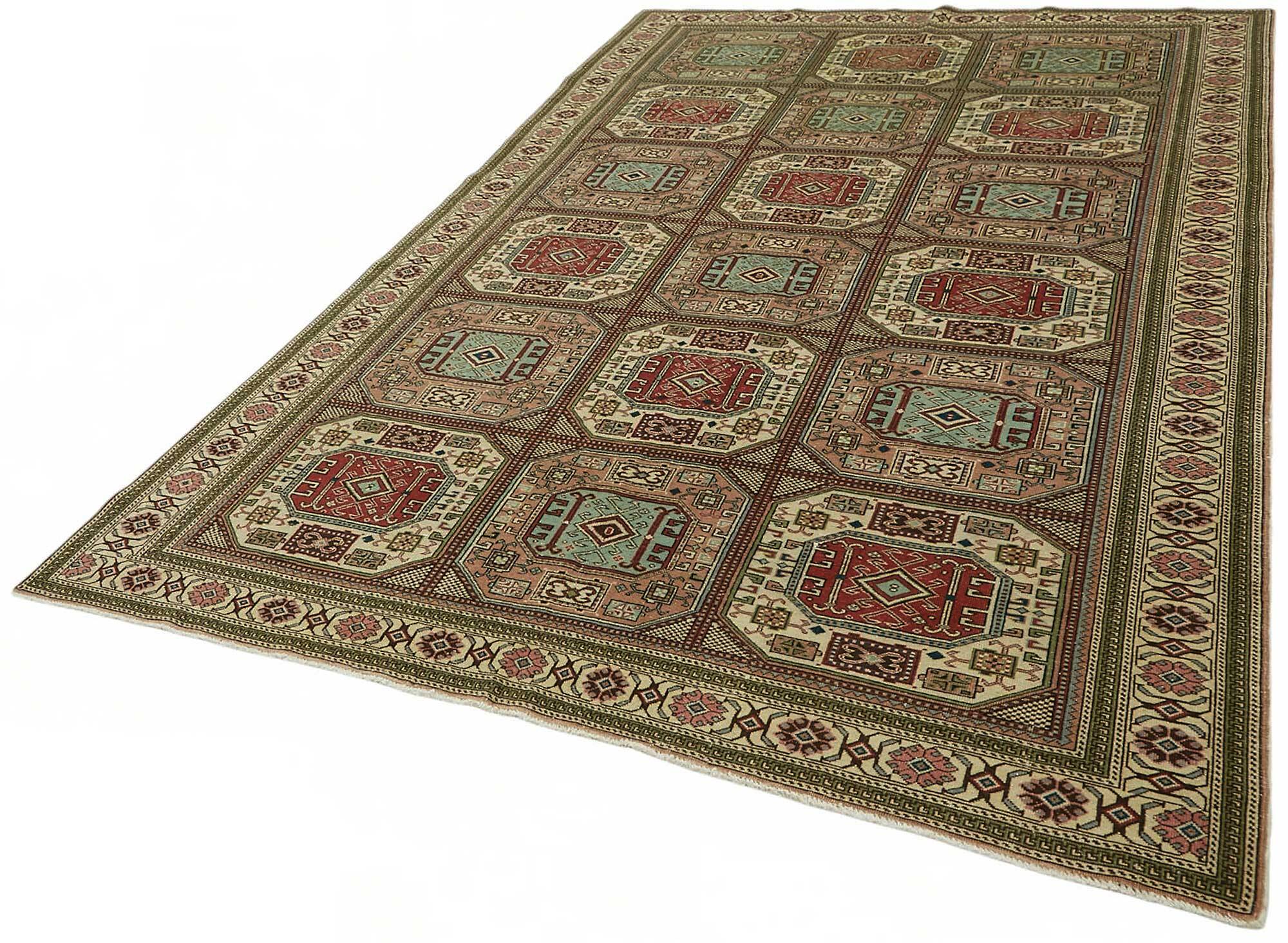 Turkish Wool Vintage Kayseri Rug 195 cm x 306 cm