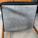 Vintage Baumann sleigh armchair