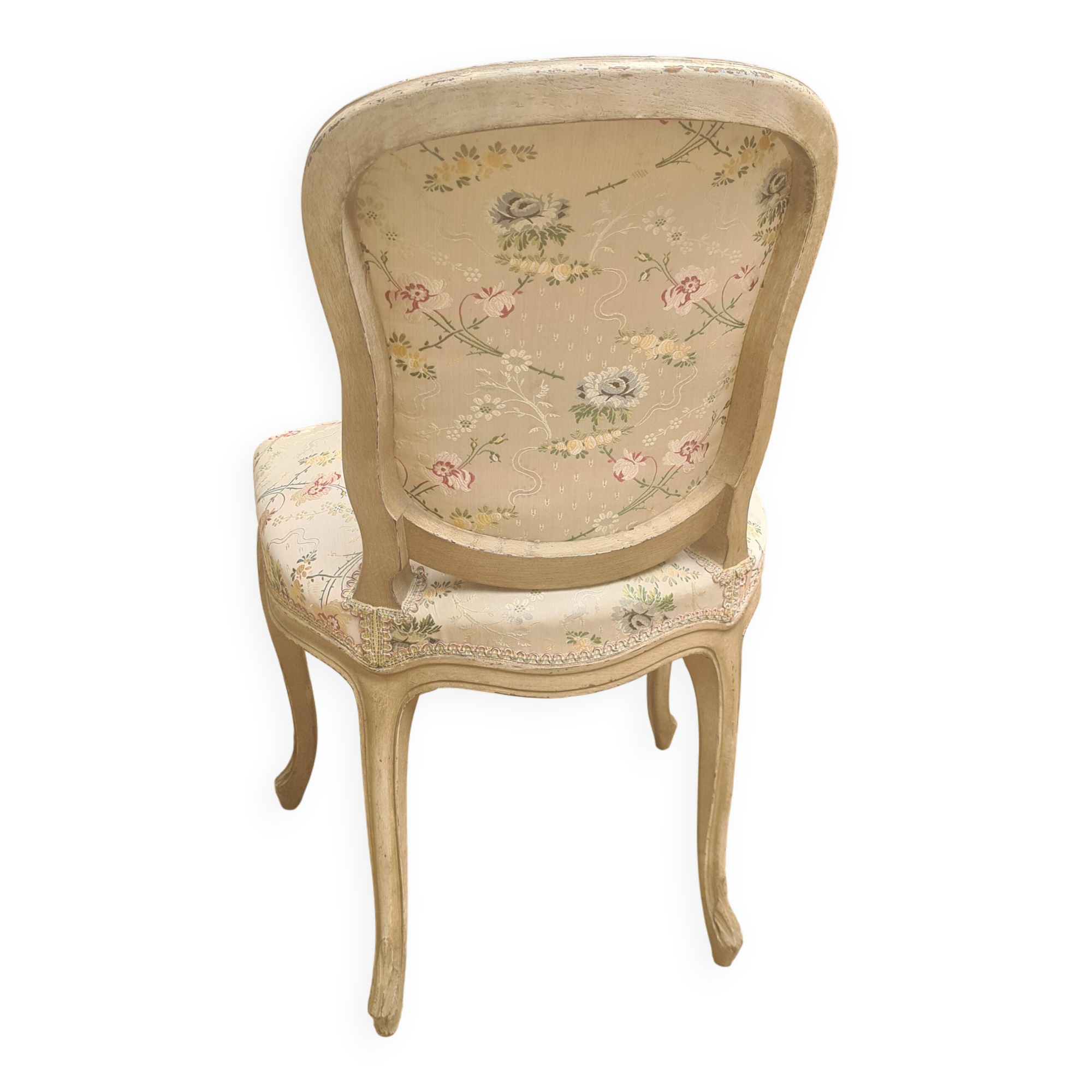 Suite of 2 armchairs + 2 chairs, louis xv style, 19th century
