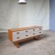 Mid century compact sideboard long chest of drawers danish Scandinavian design