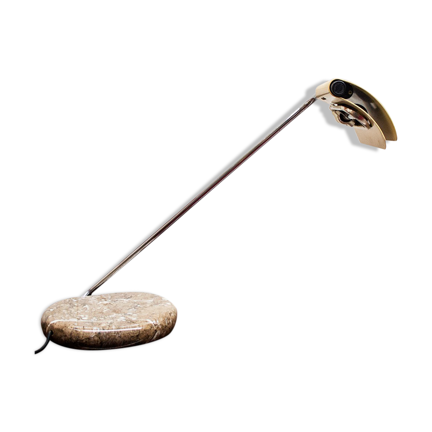 Adjustable tile desk lamp by Bruno Gecchelin for Skipper & Pollux, Italy, 60s