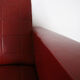 Red vintage sofa bed