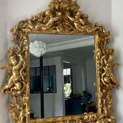 Mirror XVIIIth italian baroque 142x118cm