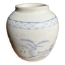 Pot à épices anglais bleu et blanc japonisant