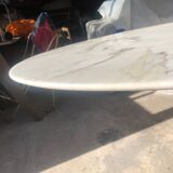 Oval marble table  1970
