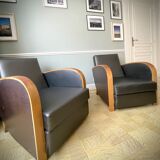 Paire de fauteuils
