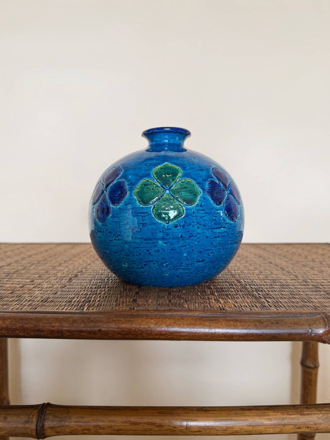 Aldo Londi ceramic ball vase from the 70s