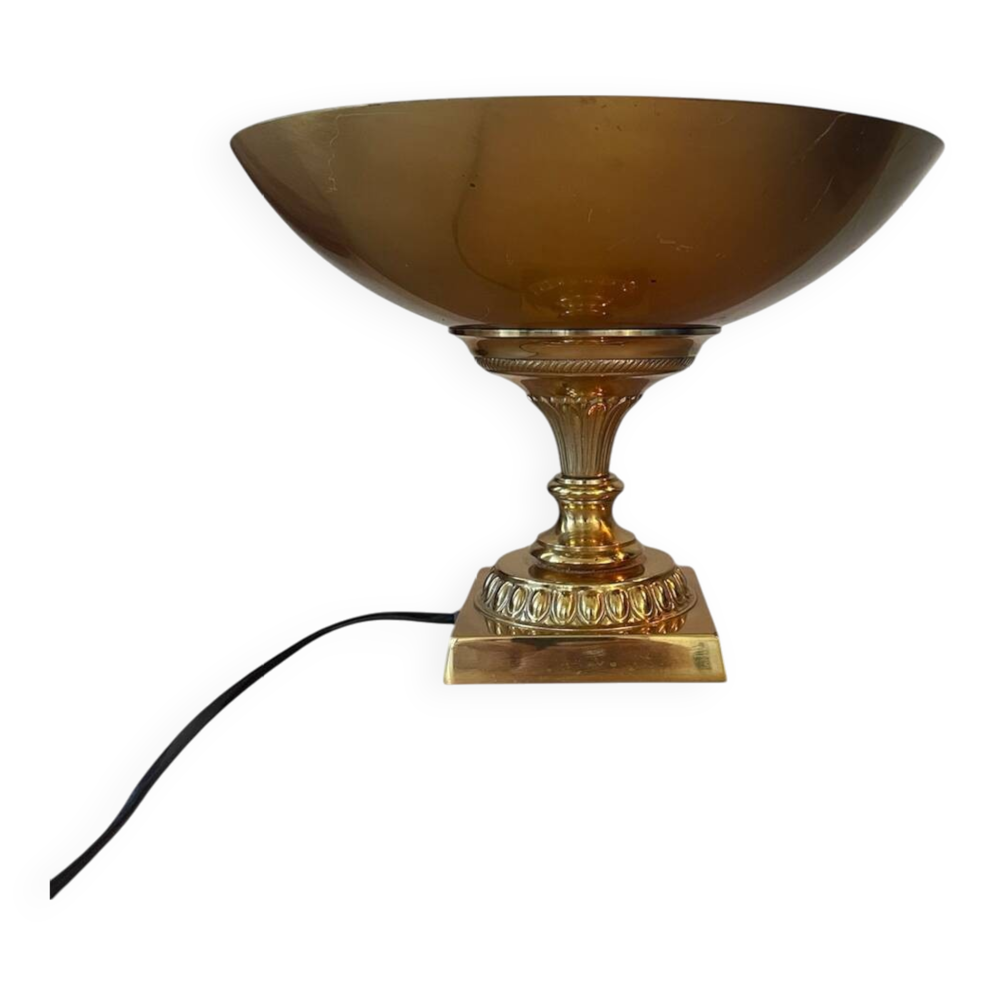 Relux Milano brass lamp with dimmer