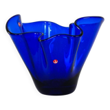 Glass vase, Danish design, 1970s, made in Denmark