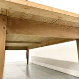 Monumental XXL Pine Farmhouse Table (3.20m) – 1970s