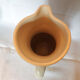 Pitcher Vallauris Vintage Abstract Decor On Blue Glacis Signed R AND G AUGUSTE