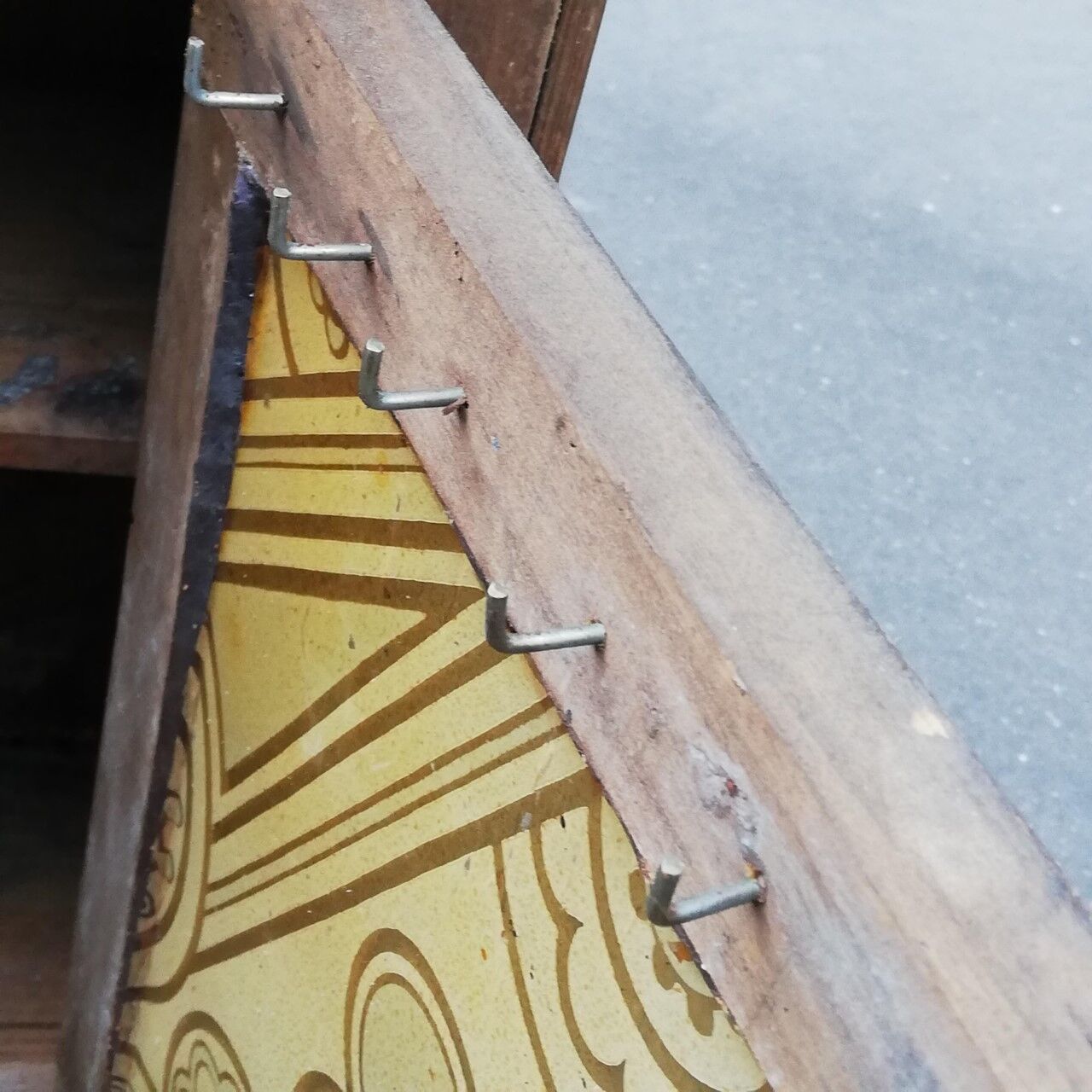 Art Deco wall cabinet