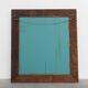 Large Antique French Carved Oak Mirror, Late 19th Century