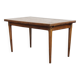 English Antique Extendable Dining Table in Elm and Cherry Wood