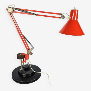 HCF - lampe d'architecte - klemlamp - modèle 84 - Danemark - années 1970