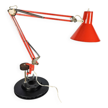 HCF - architectenlamp - klemlamp - model 84 - Denemarken - 1970's