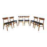 Mid-Century Dining Chairs Model 210 from Farstrup Møbler, 1960s, Set of 6