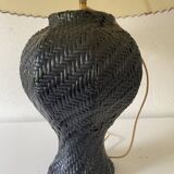 Asian lamp, 2 M fabric cable, paper lampshade