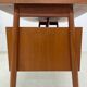 Petite Teak Desk by Gunnar Nielsen for Tibergaarden