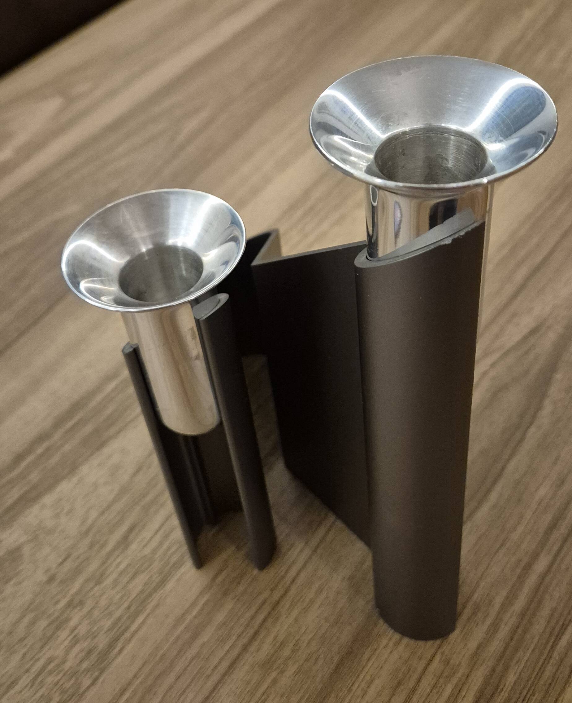 "Labyrinth" candlestick by Georg Jensen (2 candles)