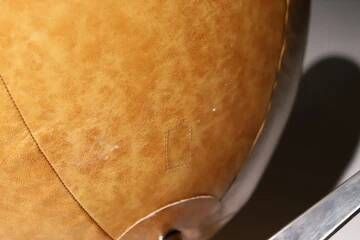 Egg chair model 3316 modern leather Arne Jacobsen 1990s Denmark