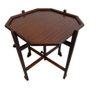Table d’appoint pliable - acajou