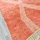 Beige Berber rug with geometric patterns 250cm x 150cm