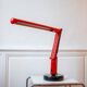 Vintage desk lamp Lucifer red by Tom Ahlström & Hans Ehrich p