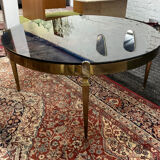 Empire style coffee table in solid bronze