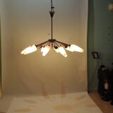 Lustre/Arlus Lunel/ français ancien du milieu du siècle dernier/10 feux