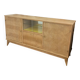 1960s sideboard with beautiful chevron marquetry