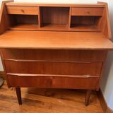 Secrétaire scandinave en teck