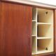 Teak wardrobe, Danish design, 1970s, production: Denmark