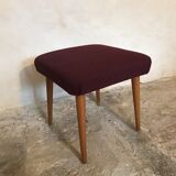 Vintage stool ottoman 1960
